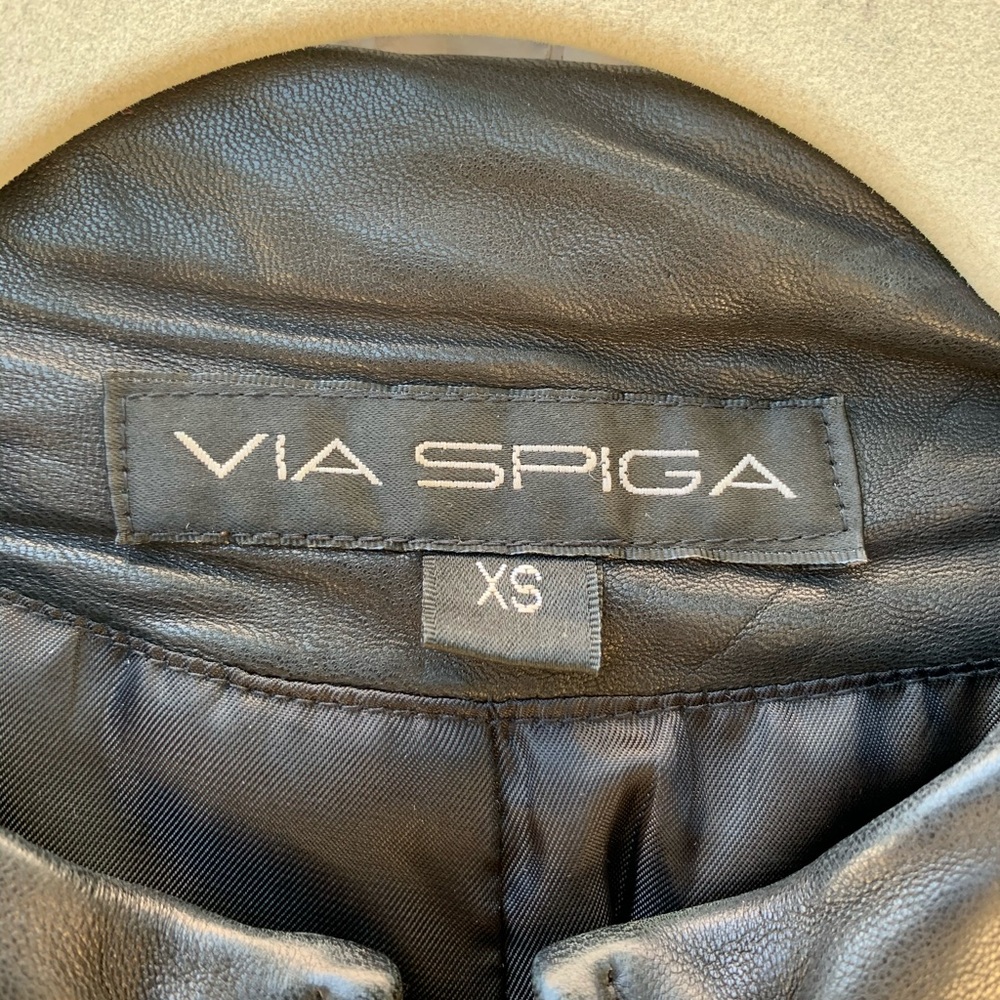 Via Spiga vintage genuine lamb leather jacket - Picture 15 of 16